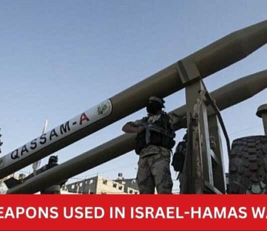 What is the difference in weapons used by Israel and Hamas? Details here