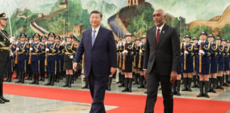  मालदीव के राष्ट्रपति मुइज्जू इन दिनों चीन की यात्रा पर हैं 